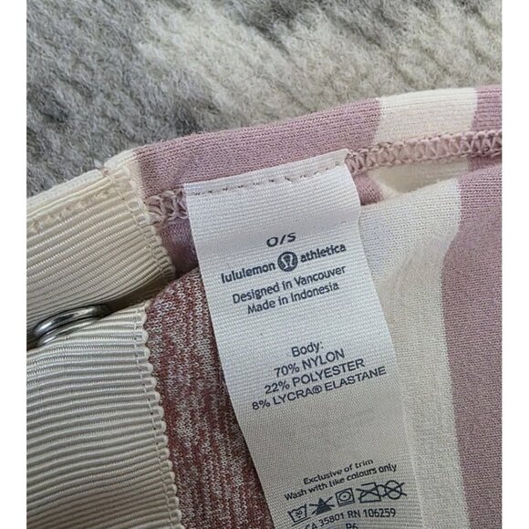 Lululemon Triplet Twin Stripe Heathered Angel Wing Multi Vinyasa Scarf OS - Picture 3 of 5